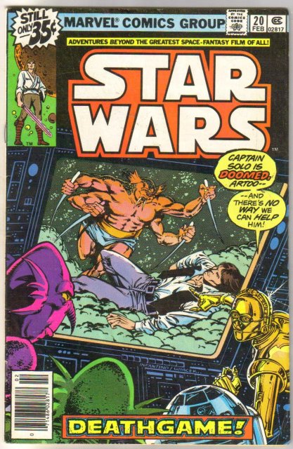 Star Wars #20 comic book very good/fine 5.0