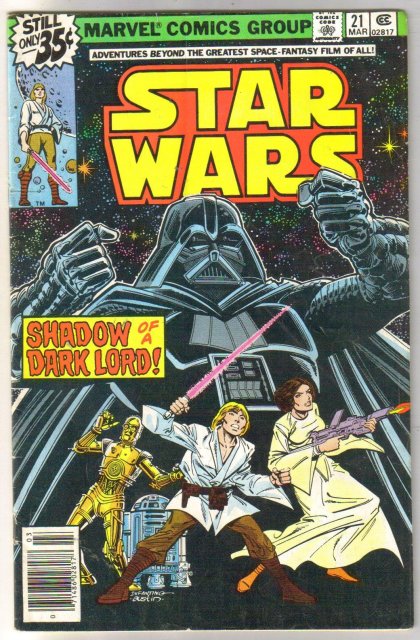Star Wars #21 comic book very good/fine 5.0