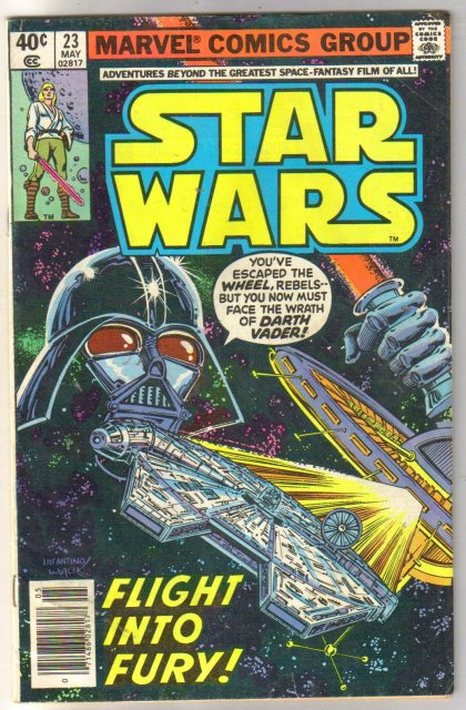 Star Wars #23 comic book very good/fine 5.0