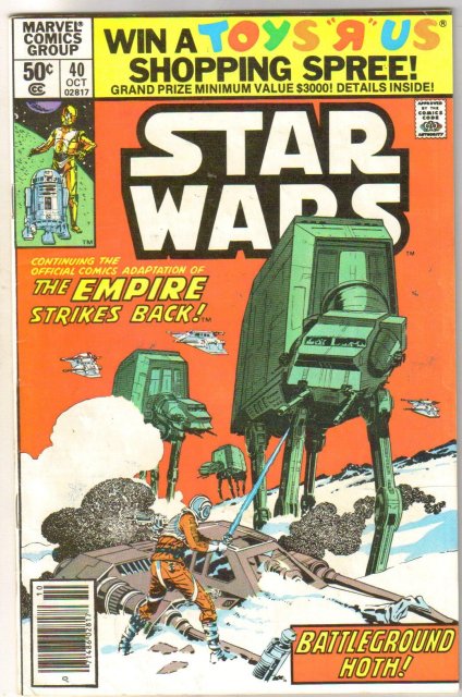 Star Wars #40 comic book fine 6.0