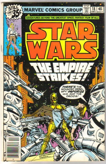 Star Wars #18 comic book very fine 8.0
