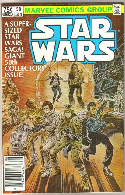 Star Wars #50 comic book near mint 9.4