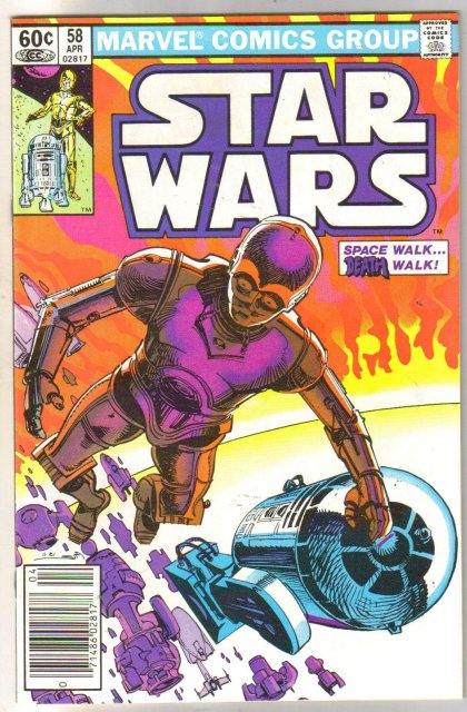 Star Wars #58 comic book near mint 9.4