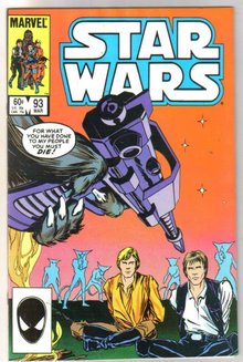 Star Wars #93 comic book near mint 9.4