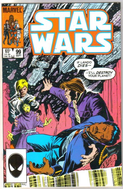 Star Wars #99 comic book near mint 9.4