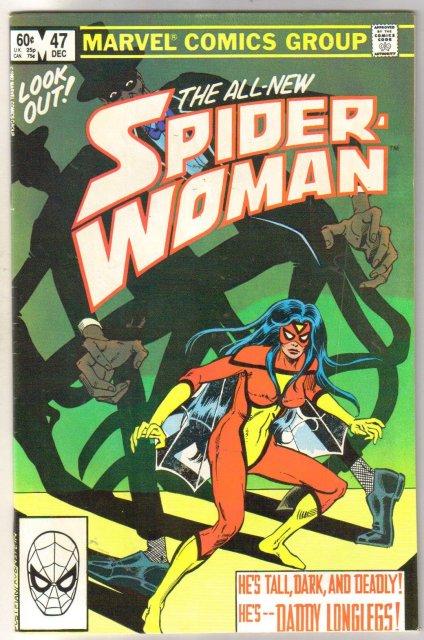 Spider-woman #47 comic book very good/fine 5.0