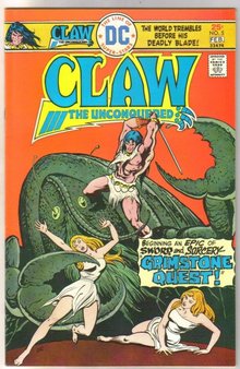Claw the Unconquered #5 comic book near mint 9.4
