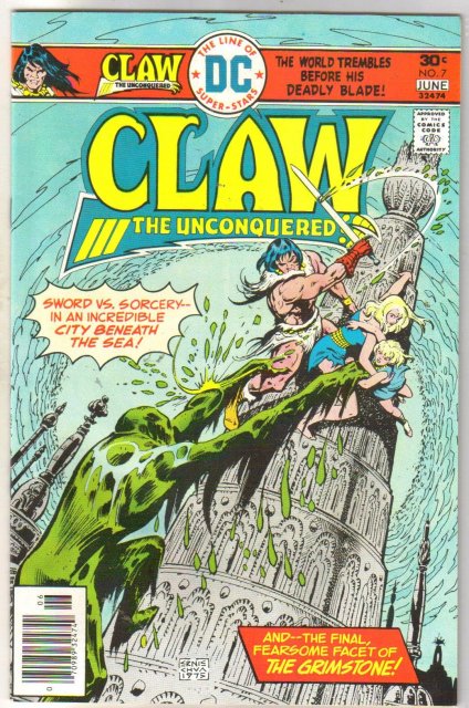 Claw the Unconquered #7 comic book mint 9.8