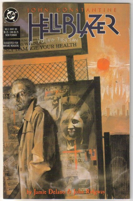 John Constantine Hellblazer #3 comic book near mint 9.4