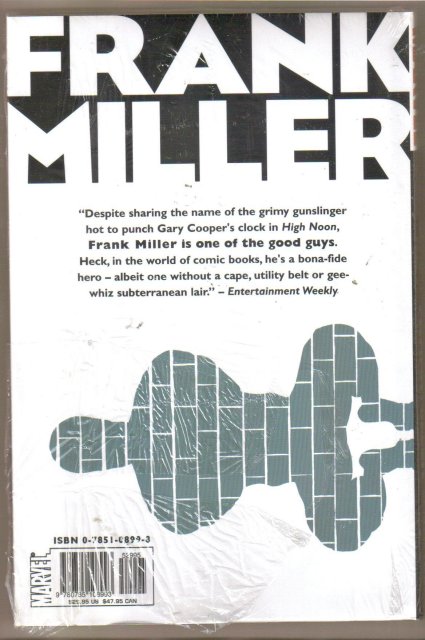 Complete Frank Miller Spider-man hardcover brand new mint