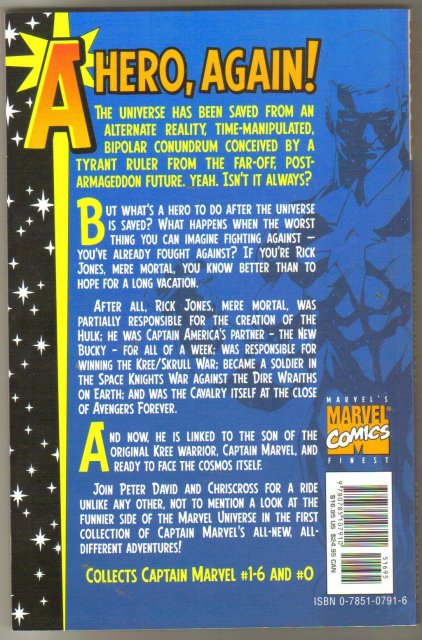 Captain Marvel First Contact trade paperback brand new mint