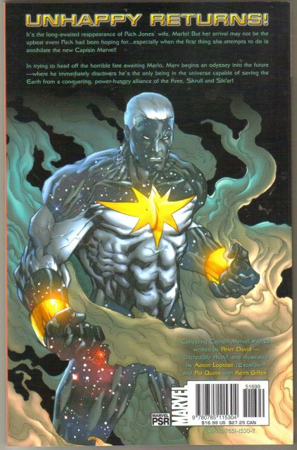 Captain Marvel Odyssey trade paperback brand new mint