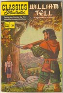 Classic Illustrated #101 hrn#141 William Tell by Frederick Schiller comic book very good/fine 5.0