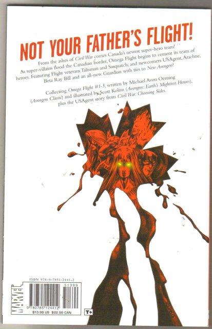 Omega Flight Alpha to Omega trade paperback brand new mint