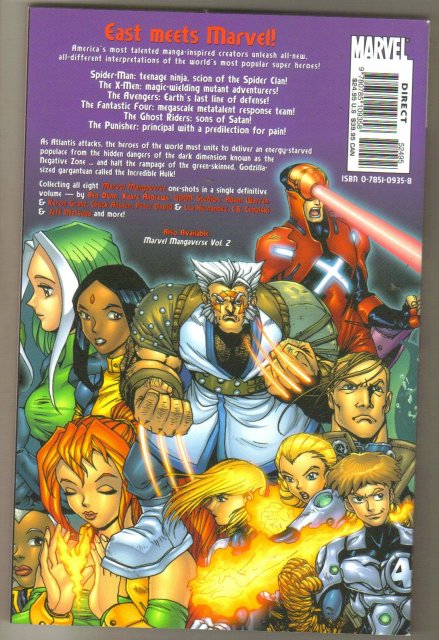 Marvel Mangaverse volume 1 trade paperback brand new mint