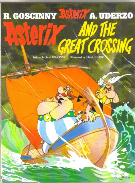 Asterix and the Great Crossing trade paperback brand new mint