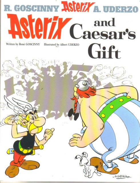 Asterix and Caesar's Gift trade paperback brand new mint