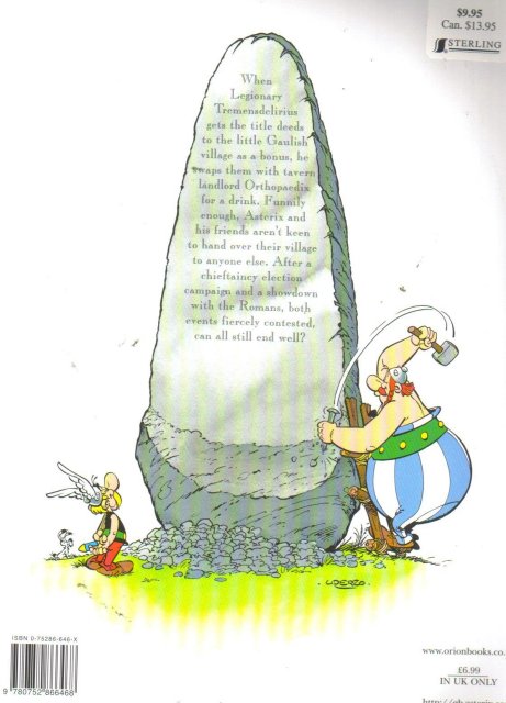 Asterix and Caesar's Gift trade paperback brand new mint