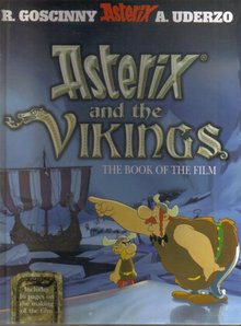 Asterix and the Vikings The Book of the Film hardback brand new mint
