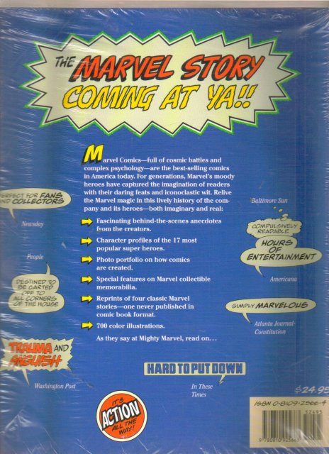 Marvel Five Fabulous Decades of the World's Greatest Comics trade paperback brand new mint
