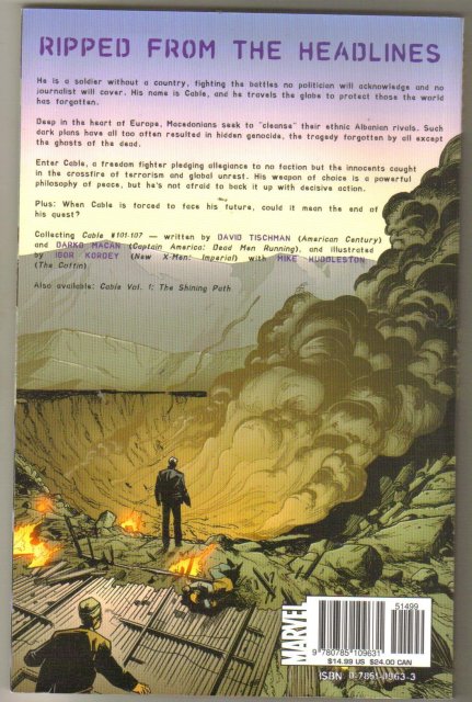 Cable The End trade paperback brand new mint