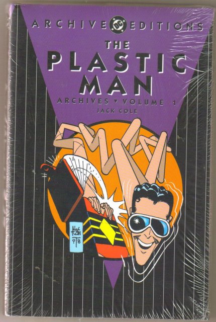 The Plastic Man Archives Volume 1 color reprints hardbound brand new mint