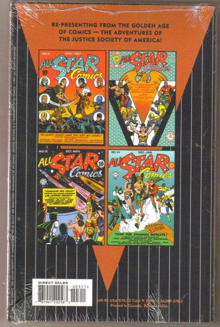 All Star Comics volume 3 brand new and mint hardback