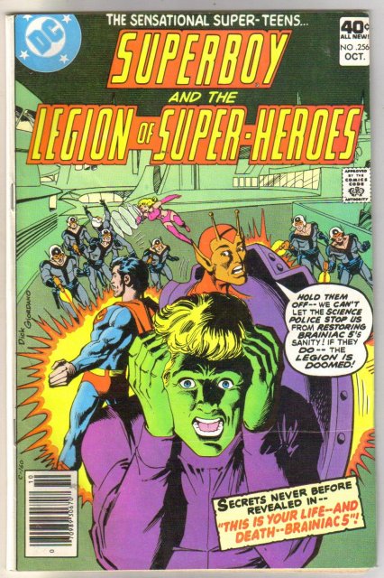 Superboy and the Legion of Super-Heroes #256 comic book very good/fine 5.0
