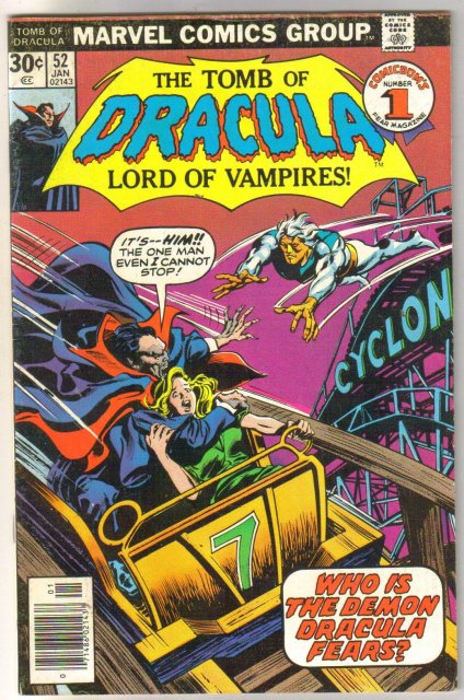 Tomb of Dracula #52 comic book fine 6.0