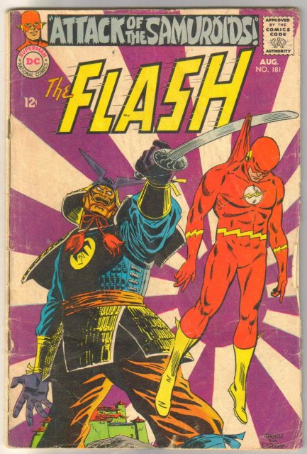 The Flash #181 comic book good/very good 3.0