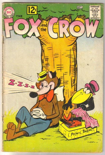 The Fox and the Crow #75 comic book very good 4.0