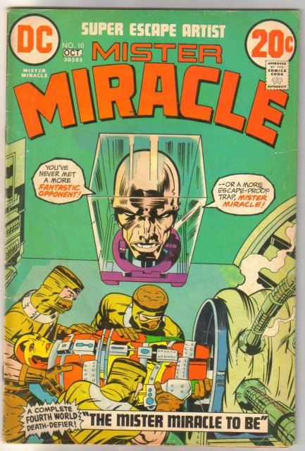 Mister Miracle #10 comic book very good 4.0
