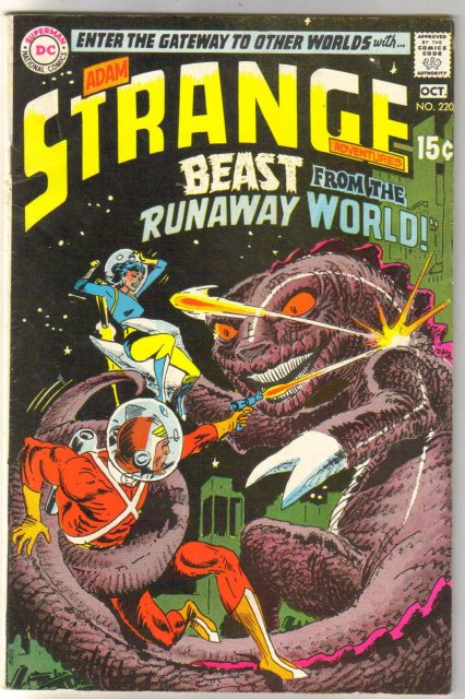 Strange Adventures #220 comic book fine 6.0