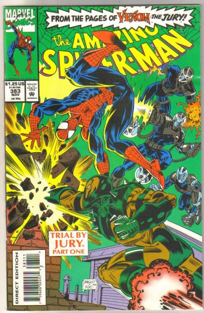 wholesale Amazing Spider-man #383 near mint to mint 85 cents each