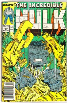 Incredible Hulk #343 comic book near mint 9.4