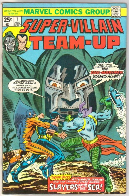 Super-Villain Team-up #1 comic book fine/very fine 7.0