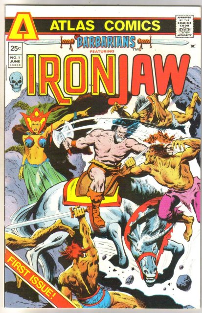 IronJaw #1 comic book near mint 9.4