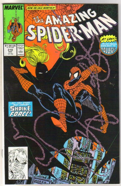 The Amazing Spider-man #310 comic book near mint 9.4