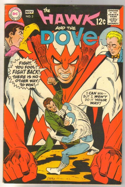 The Hawk and the Dove #2 comic book fine/very fine 7.0