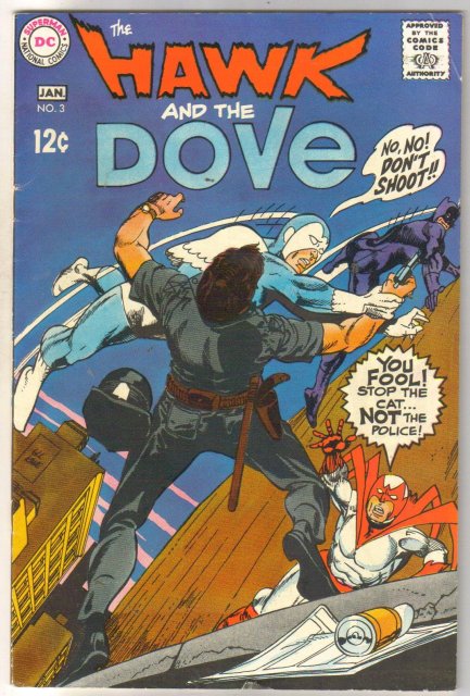 The Hawk and the Dove #3 comic book fine 6.0