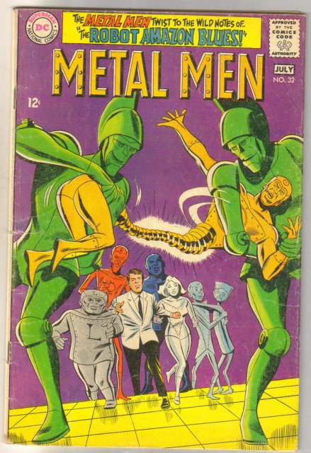 Metal Men #32 comic book very good 4.0