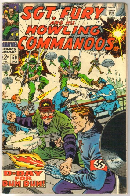 Sgt. Fury and his Howling Commandos #59 comic book very fine 8.0
