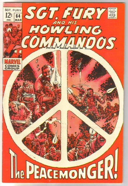 Sgt. Fury and his Howling Commandos #64 comic book fine/very fine 7.0