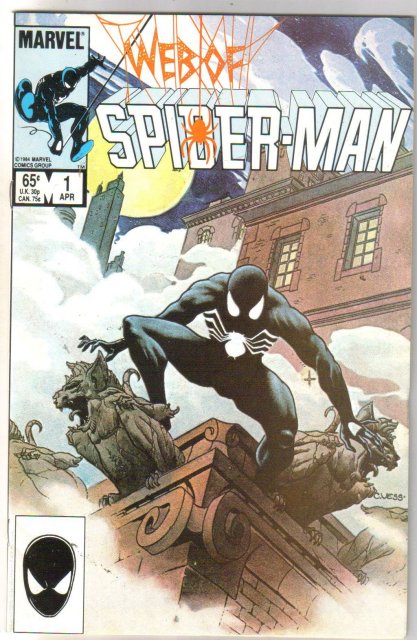 Web of Spider-man #1 comic book near mint 9.4