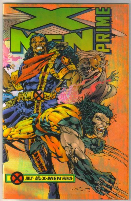 X-men Prime comic book near mint 9.4