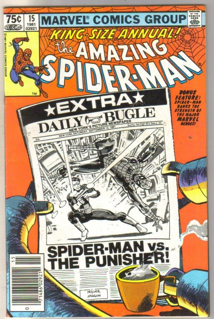 The Amazing Spider-man annual #15 comic book fine 6.0