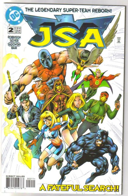 JSA Justice Society of America #2 comic book mint 9.8