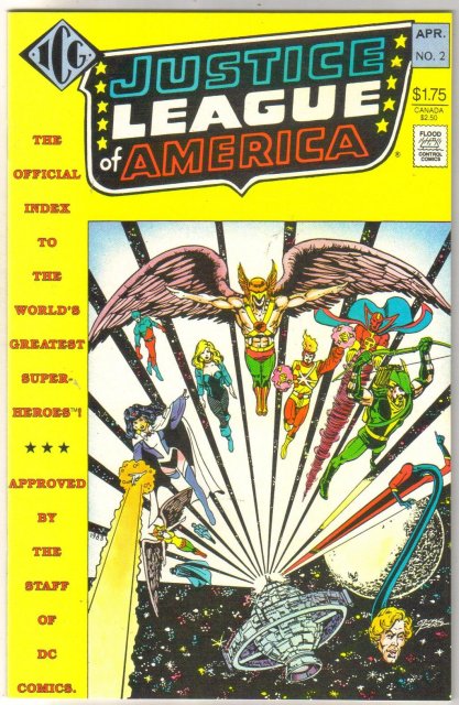 Justice League of America official index #2 mint 9.8