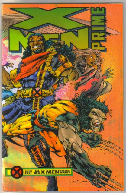 X-Men Prime comic book mint 9.8