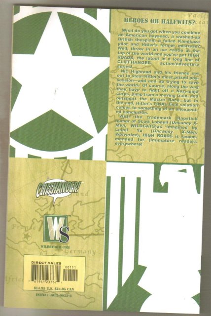High Roads trade paperback